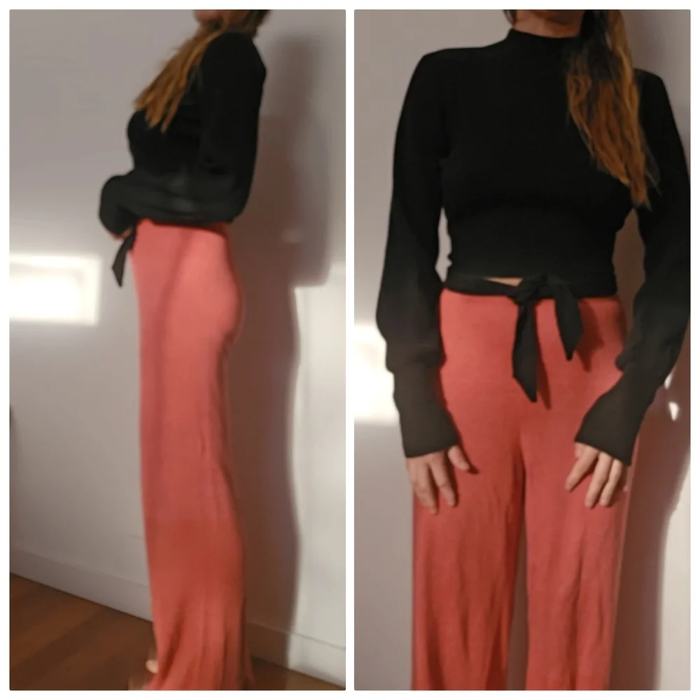 Nwt reformation Osteria Cashmere Open Back Sweater s - Picture 4 of 9